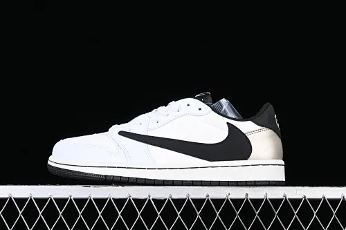 All categories Air Jordan Jordan series basketball shoes Air Jordan 1 Low Travis Scott x Air Jordan 1 Low OG AJ1 Joe 1 joint overhead hook DM7866-814